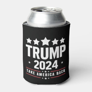 Porta-lata Donald Trump 2024 De Volta à América Eleição