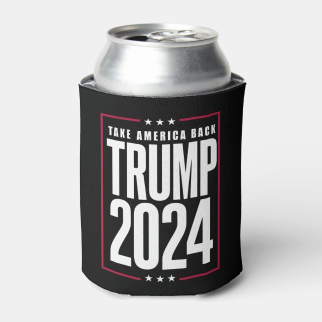 Porta-lata Donald Trump 2024 Devolva a América Eleição (Can Front)
