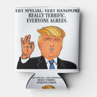 Porta-lata Donald Trump - dia de os pais aniversário incrível