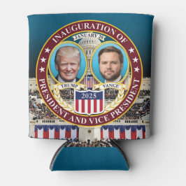 Porta-lata Donald Trump J.D. Vance Inauguration 20 de janeiro