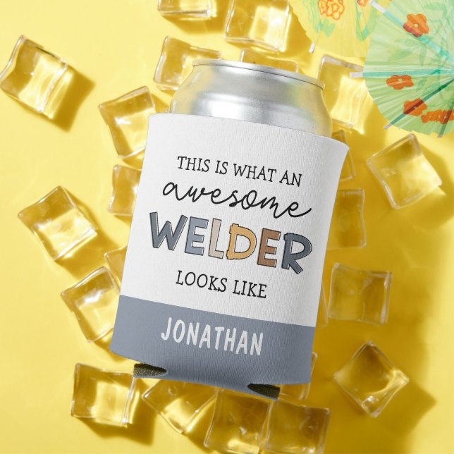 Porta-lata Donativos Engraçados Engraçados do Solder Personal (Verão in situ)