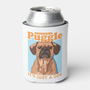Porta-lata Dono de Cachorro Puggles É um Puggle Cópia