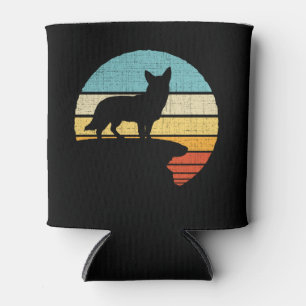 Porta-lata Dono de Vall Sueco Retro Vintage Cão Cachorro Aman