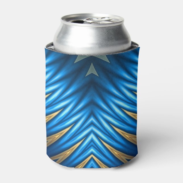 Porta-lata Dourada da Cordilha Azul (Can Front)