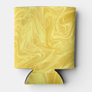 Porta-lata Dourado Mármaco Líquido: Texturado Brilhante.
