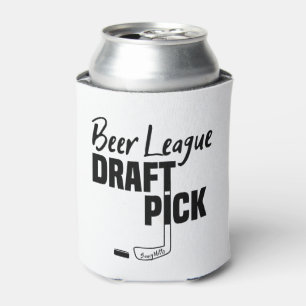 Porta-lata Draft pick Coozie do jogador de hóquei da liga da