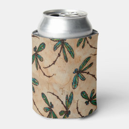 Porta-lata Dragonfly Rustic Cream