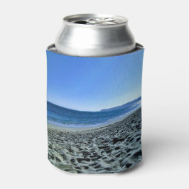 Porta-lata Dusk na praia de Malibu