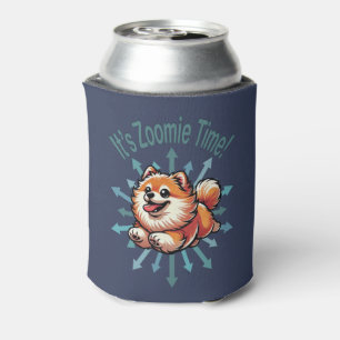 Porta-lata É hora do Zoomie Pomerânia
