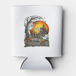 Porta-lata É Hora Halloween Casa Assombrada Cemitério Assusta