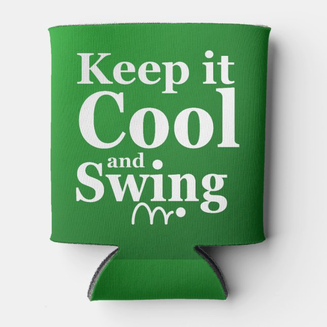 Porta-lata É Par Tee Time Golf Name (Frente)