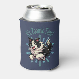 Porta-lata É Zoomie Time Border Collie