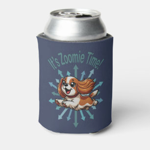 Porta-lata É Zoomie Time Cavalier Spaniel