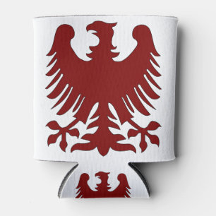 Porta-lata Eagle Casaco Arms Phoenix Maroon Nobilly Heraldic