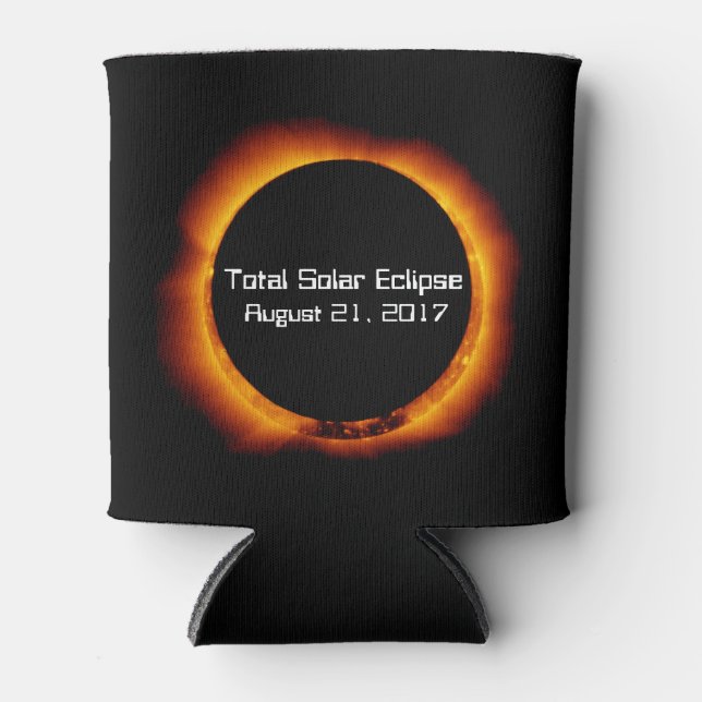 Porta-lata Eclipse Solar Total 2017 (Frente)