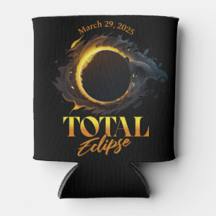 Porta-lata Eclipse Solar Total Março 29 2025 Comemorativo C