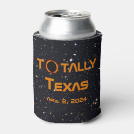 Porta-lata Eclipse Solar Totalmente Texas 2024