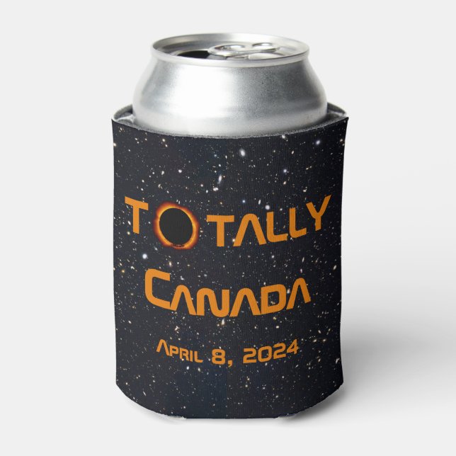 Porta-lata Eclipse Total do Canadá 2024  (Can Front)
