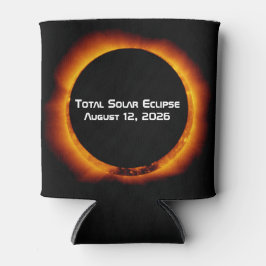 Porta-lata Eclipse Total do Sol de 2026