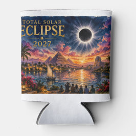 Porta-lata Eclipse Total Solar 2027 Egito