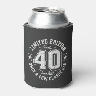 Porta-lata Edição Limitada Incrível Aniversário de 40 anos Ca