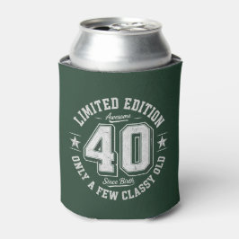 Porta-lata Edição Limitada Incrível Aniversário de 40 anos Ve