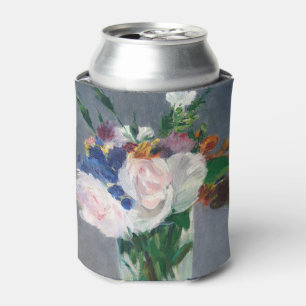 Porta-lata Edouard Manet - Flores em um Vaso de Cristal