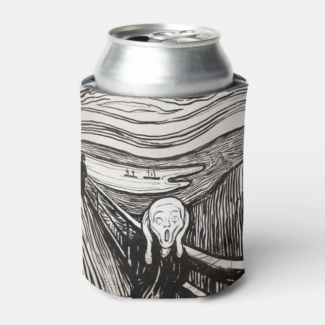 Porta-lata Edvard Munch, A Famosa Do Impressão Do Lithógrafo  (Can Front)