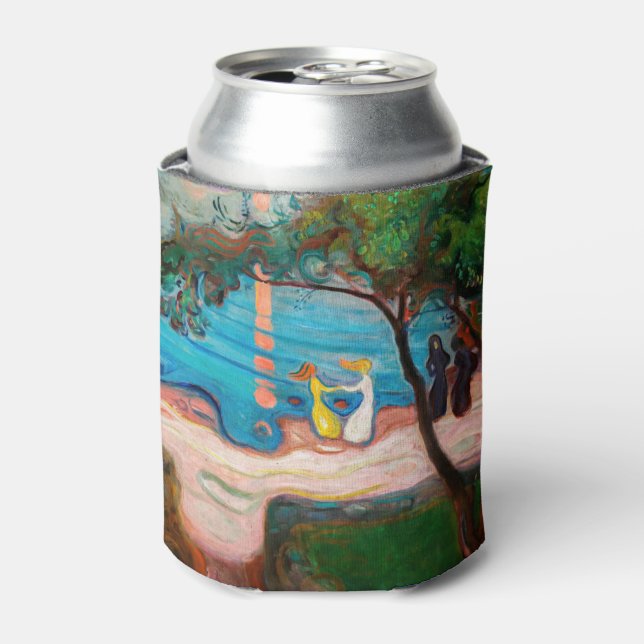 Porta-lata Edvard Munch - dança na praia (Can Front)