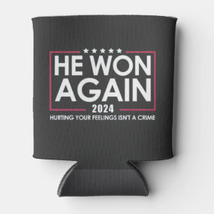 Porta-lata Ele Ganhou Novamente A Inaguração Trump 2024 2025