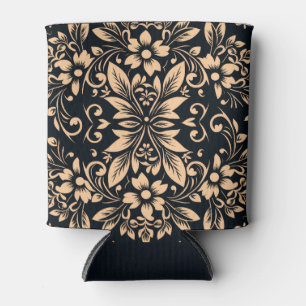Porta-lata Elegância da Meia-Noite, Cooler de Bebidas em Dama