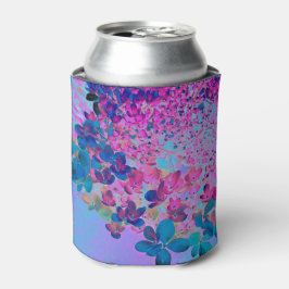 Porta-lata Elegante Azul Escuro e Magenta - Iluminismo