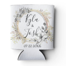 Elegante Floral Wreath Wedding