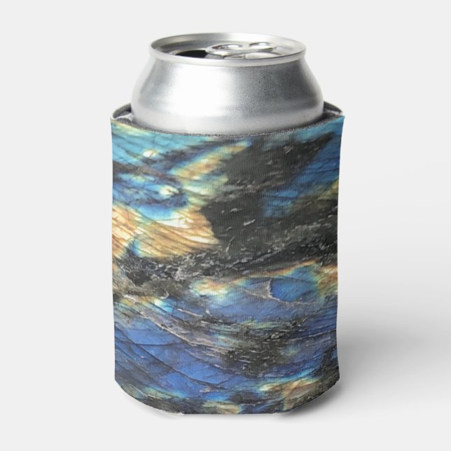 Porta-lata Elegante Trendy Chic Labradorite Crystal Stone (Can Front)