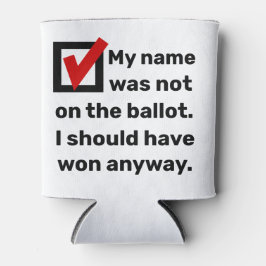 Porta-lata Eleição Humor 2022