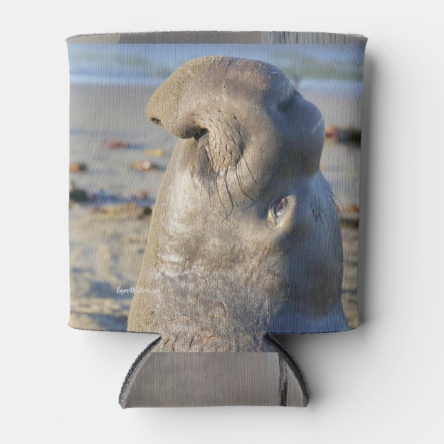 Porta-lata Elephant Seal bull (Frente)