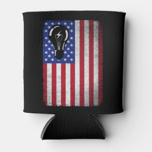 Porta-lata Elétricos de Bandeira Patriótica Americana