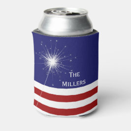 Porta-lata Em 4 de julho, é possível resfriar com o Sparkler