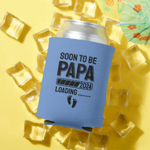 Porta-lata Em Breve Ser Papa Para Ser Um Anúncio De Gravidez