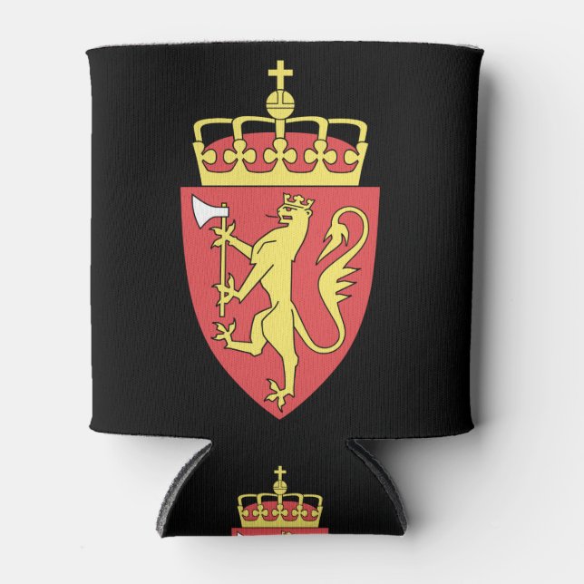 Porta-lata emblema da noruega (Frente)