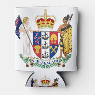 Porta-lata emblema da nova zelândia