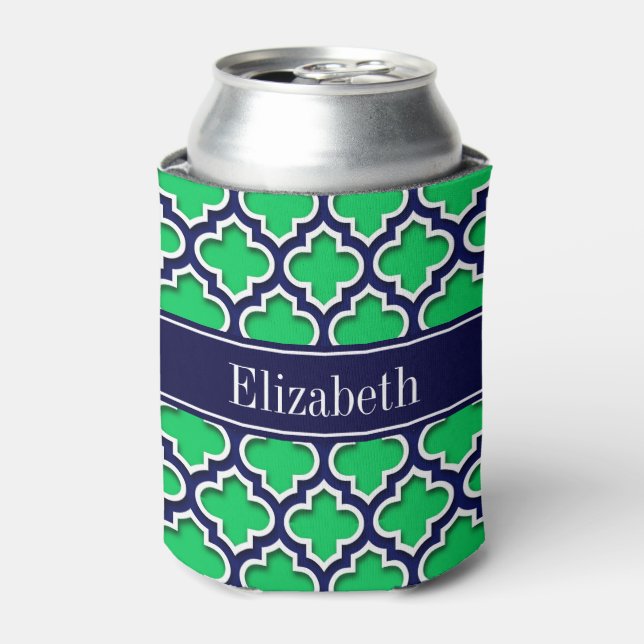 Porta-lata Emerald Marinho marroquino #5DS Nome do Marinho Mo (Can Front)