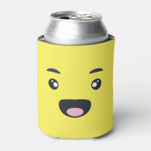 Porta-lata Emoji de sorriso