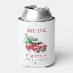 Porta-lata Encontro Familiar Personalizado de Natal