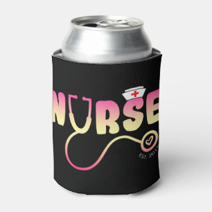 Porta-lata Enfermeira do amor Engraçada de acordo com Jean Wa
