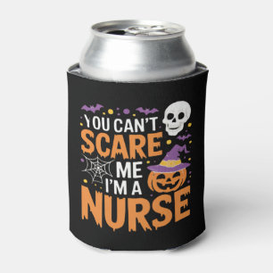 Porta-lata Enfermeira Halloween Bruxa Enfermeira Enfermeira E