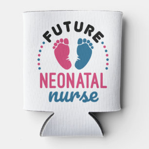 Porta-lata Enfermeira Neonatal Preemie NICU Enfermagem Futura