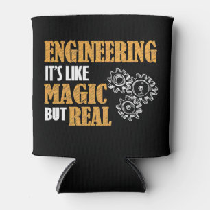 Porta-lata Engenharia - É como Magia, mas muito engraçada