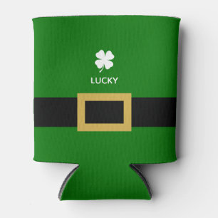 Porta-lata Engraçado 4 Folha Clover Shenanigans Shamrock