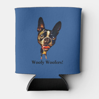 Porta-lata Engraçado Boston Terrier pode resfriar